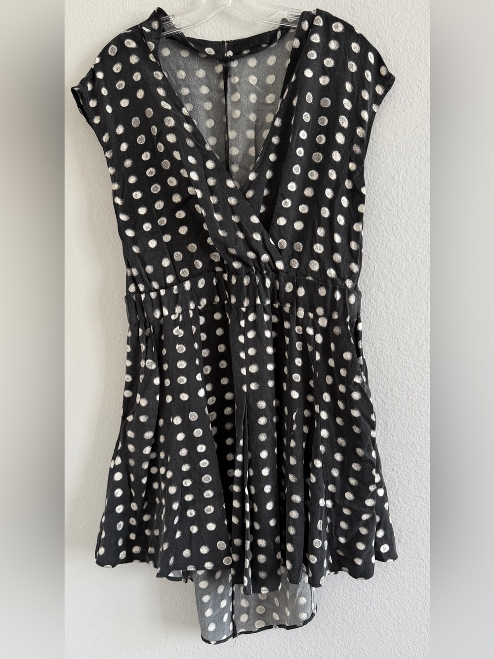 Kelly Wearstler Polka Dot Silk Dress